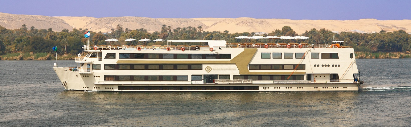 Nile Goddess Cruise Monday from Luxor & Friday from Aswan