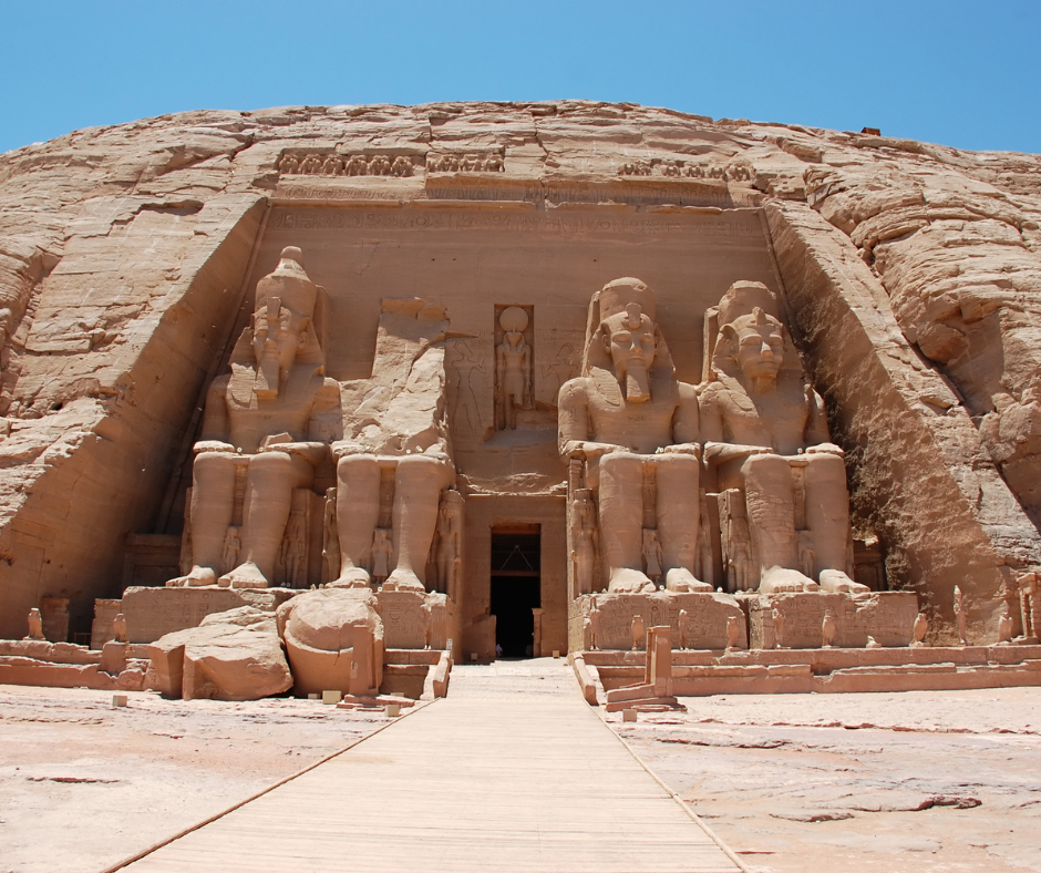 ABU SIMBEL OVER LAND