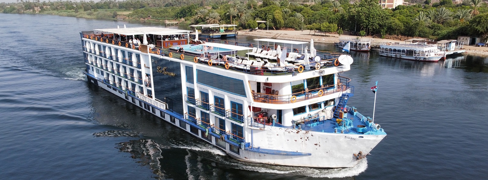 M/S  Nile Treasure Every Saturday from Luxor & Wednesday from Aswan