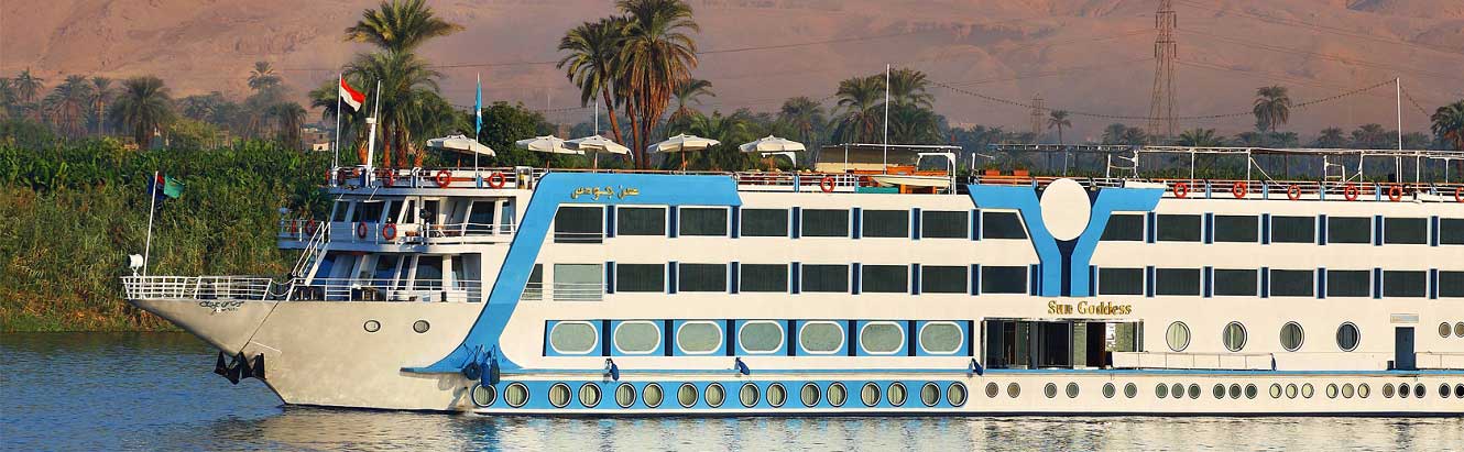 Sun Goddess Nile Cruise Every  Monday from Luxor & Friday from Luxor